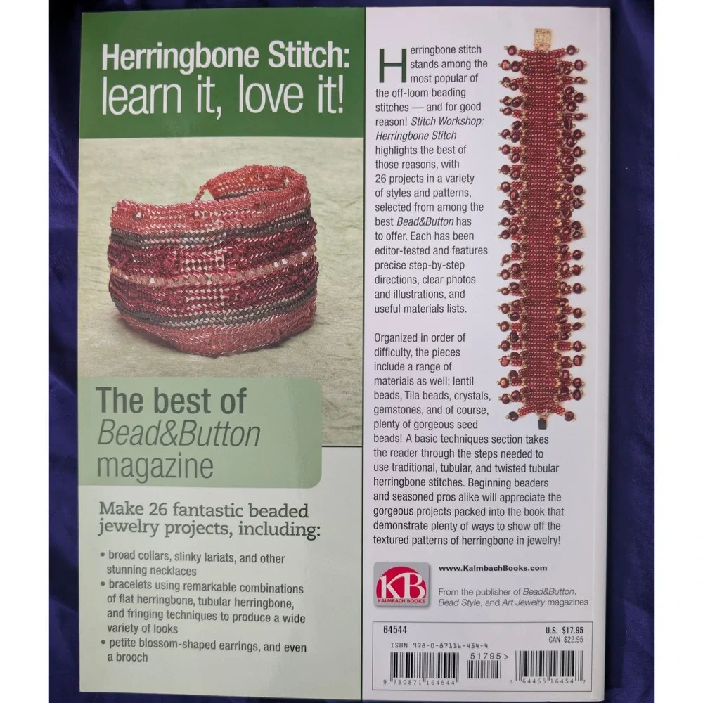 Stitch Workshop Herringbone Stitch Magazine Book